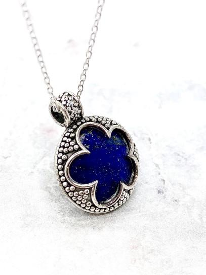 Collar 'Gotland' de Lapislázuli plano - Historia medieval