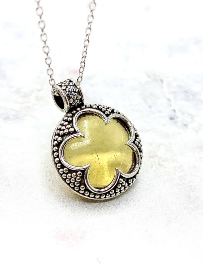 Flat Citrine 'Gotland' Necklace - Medieval History