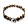 Pulsera 'Owen' de Ojo de Tigre 8mm | Protección, suerte y prosperidad