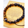 Triple Protection Tiger's Eye Bracelet | Protection, Luck, and Prosperity