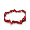 Pulsera 'India' de chip de Coral | Fertilidad y curación
