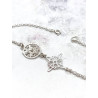 'Agatha' Witches' Knot and Tetragrammaton anklet - Extreme Double Protection
