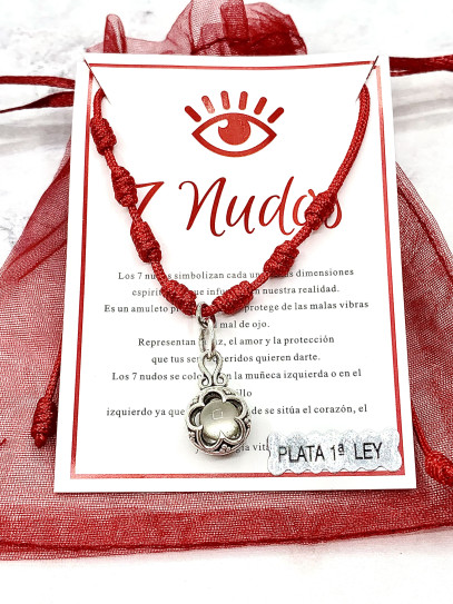 'Gotland' Quartz 7-Knot Bracelet - Protection and Luck