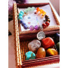 Seven Chakra Kit - Bracelet and 7 natural stones