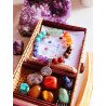 Seven Chakra Kit - Bracelet and 7 natural stones