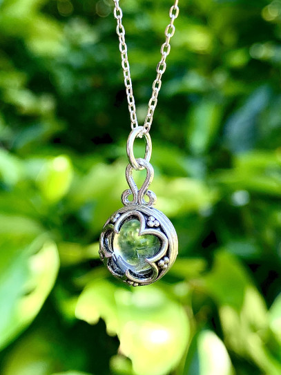 Collar 'Gotland' súper mini de Cuarzo cristal