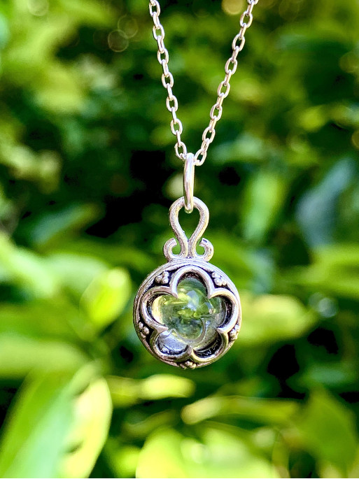 Collar 'Gotland' súper mini de Cuarzo cristal