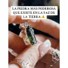 Collar de Moldavita de plata | Buena suerte - Espiritualidad