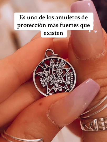 Silver 'Tetragrammaton' necklace