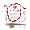 Pulsera de los 7 nudos de protección y Tetragramatón