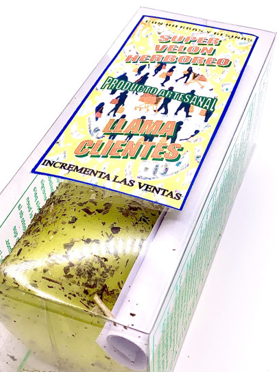 Natural herbal candle for CALL CUSTOMERS