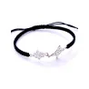 Pulsera de Nudo Brujas y Mano de Fátima de macramé - Doble protección extrema