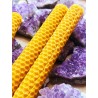 Pack of 8 honey candles for the 11th and 22nd of each month (20 cm x 2 cm)