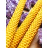 Pack of 8 honey candles for the 11th and 22nd of each month (20 cm x 2 cm)