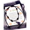 Pulsera de los 7 nudos de protección y Puño de Azabache