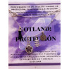Triple protection necklace with beads: Gotland Quartz, Witch's Knot, Fist of the Figa and Cross of Caravaca