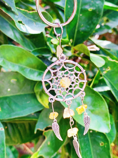 Clauer de Citrí natural i ATRAPASSONS | Diners i prosperitat