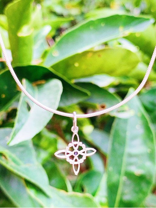 'Bridget' Witches' Knot and Tourmaline Bracelet - Mouse Tail