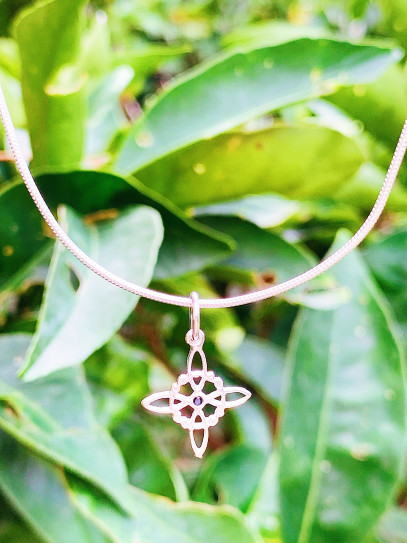 'Bridget' Witches' Knot and Tourmaline Bracelet - Mouse Tail