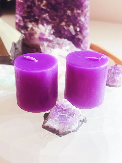 Natural Rosemary Candle · Protection and Prosperity