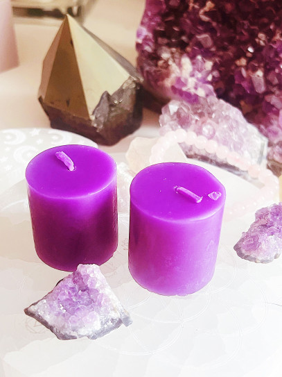 Natural Rosemary Candle · Protection and Prosperity