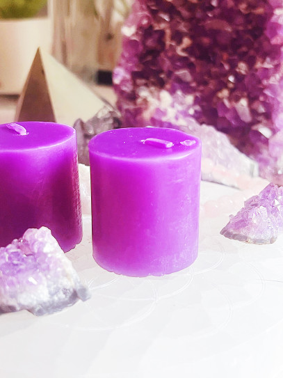 Natural Rosemary Candle · Protection and Prosperity