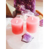 Natural Rose Candle · Attracts love and money