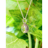 Peridot 'Olivia' Necklace, Olivine - Abundance