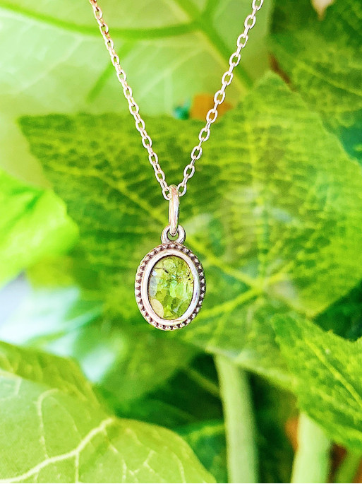 Peridot 'Olivia' Necklace, Olivine - Abundance