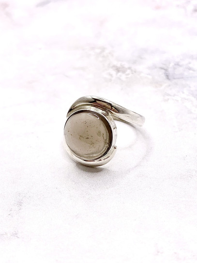 'Ayla' Smoky Quartz Ring - Protection