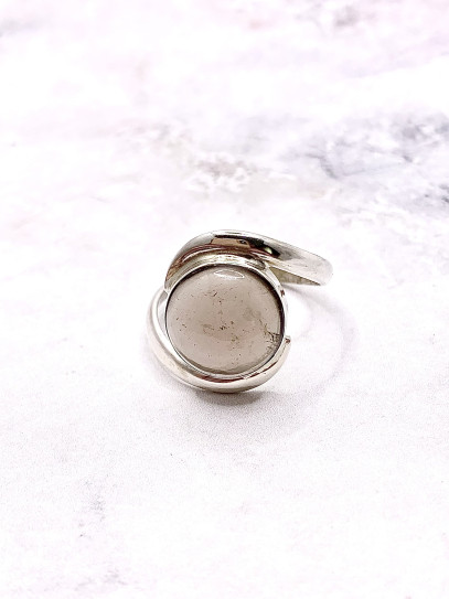 'Ayla' Smoky Quartz Ring - Protection