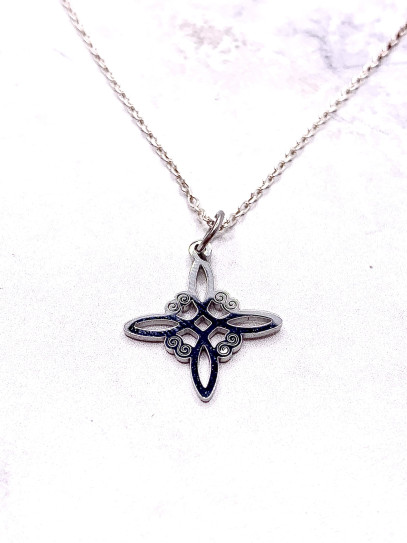 Collar 'Alice' de Nudo Brujas - Acero Inoxidable