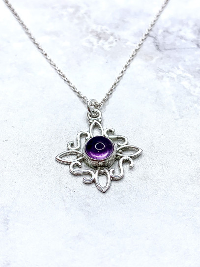 Collar 'Sabrina' de Nudo Brujas y Amatista