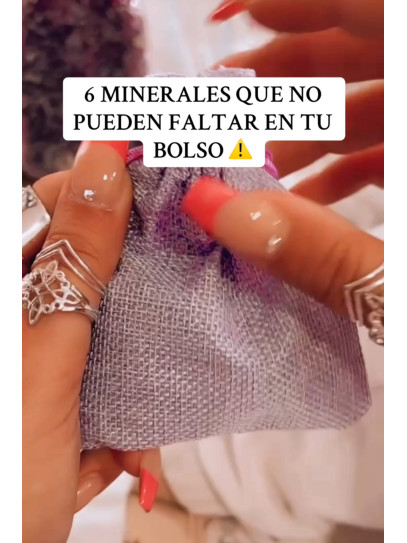6 cuarzos que debes de llevar en tu saquito