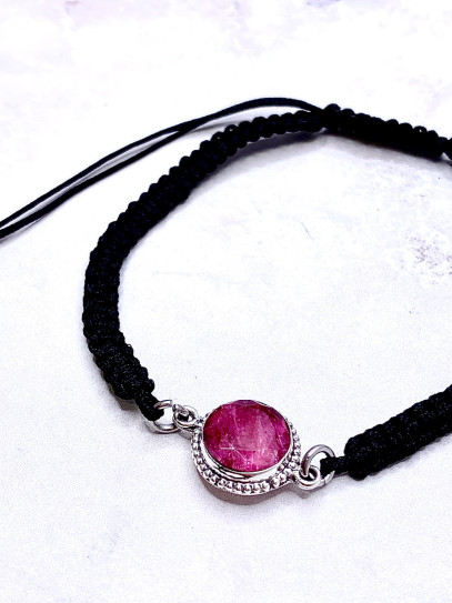 Polsera "Neela" de Robí i macramé