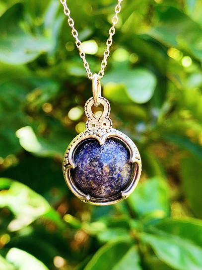 Collar 'Gotland' XL de Lapislázuli - Sabiduría