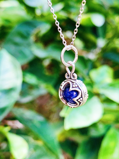 Collar 'Gotland' súper mini de Lapislázuli