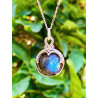 'Gotland' XL Labradorite Necklace - Mystical Protection