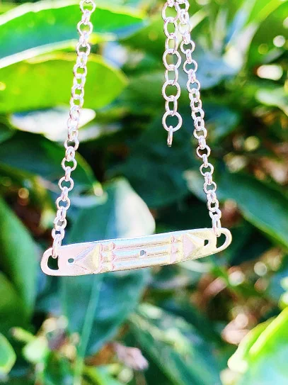 'Atlante' silver bracelet - Protection