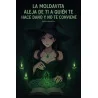 Collar de Moldavita de plata | Buena suerte - Espiritualidad