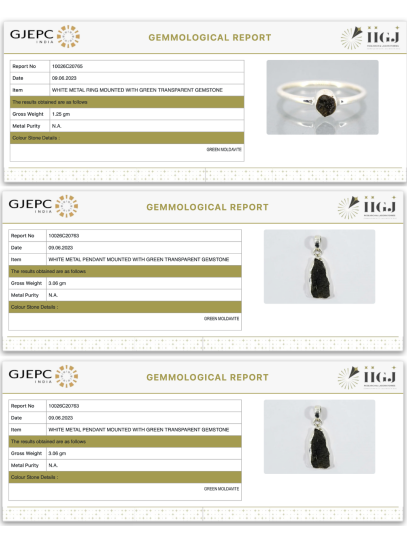 Anillo Portal de Abundancia ✨ de Moldavita | Protección