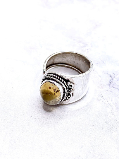 Citrine 'Native Soul' Ring - Abundance and Prosperity