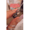 Super mini 'Gotland' smoky quartz necklace