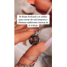 Super mini 'Gotland' smoky quartz necklace