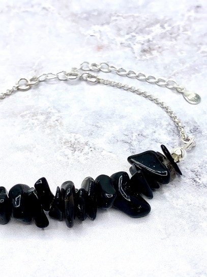 'Kiara' Black Tourmaline Bracelet - Protection