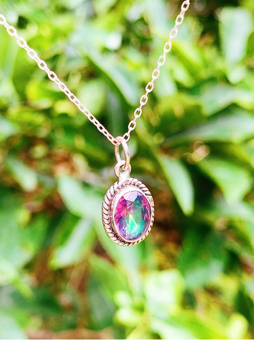 Mystic Topaz 'Mystic Aurora' Necklace