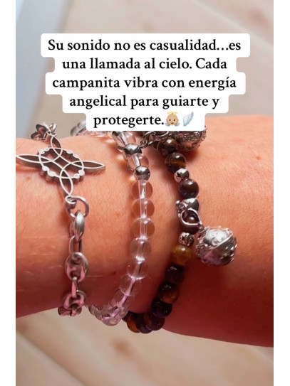 Polsera Llum dels Àngels ✨ d'Ull de Tigre 6 mm