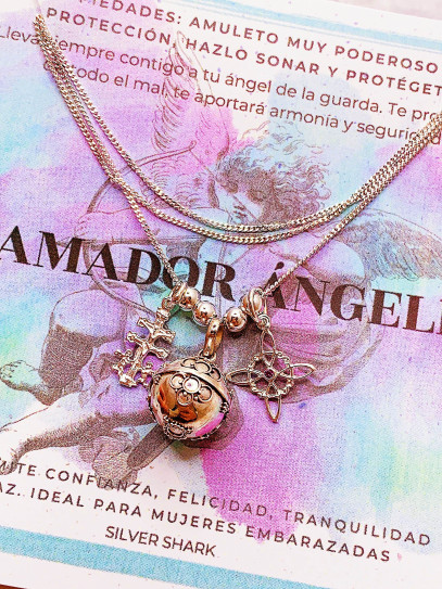 Angel Caller Necklace 'Sphere of Light' ✨ Triple Protection