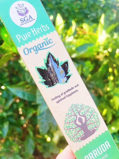 Incienso orgánico de Ruda - Ambica Pure Herbs