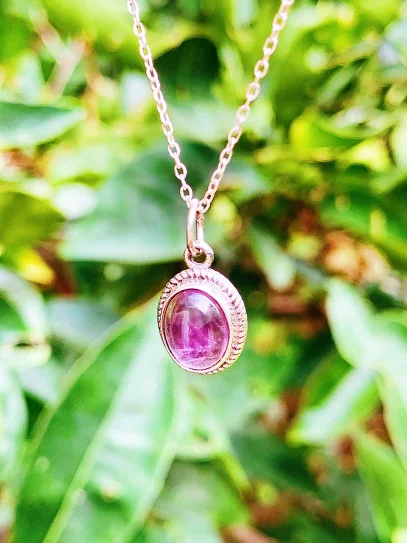 Amethyst 'Mystic Aurora' Necklace